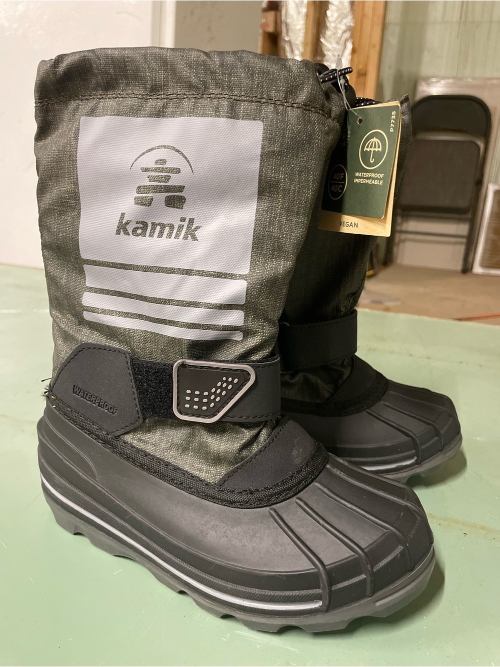 Kamik Kids Waterproof Snow Boots NWT